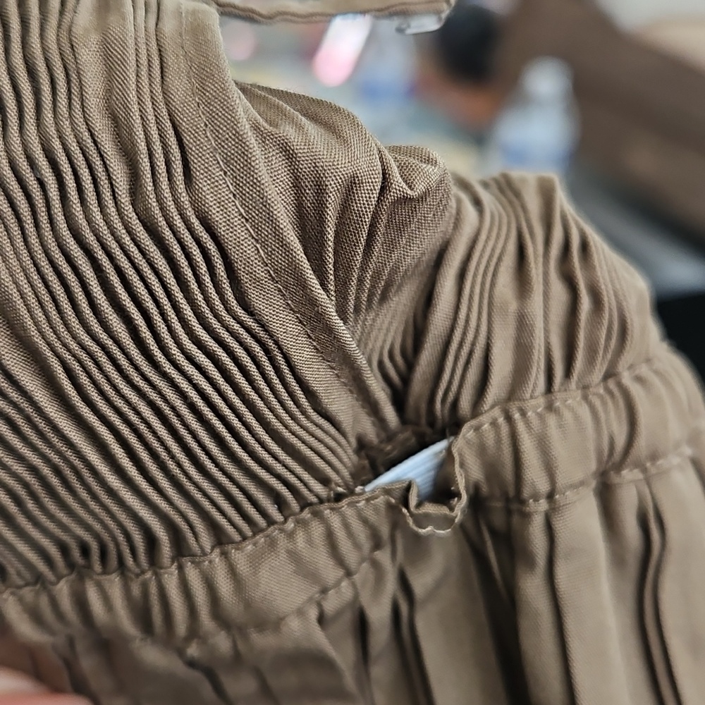 Maje Jewellery neckline pleated dress - Picture 8 of 8